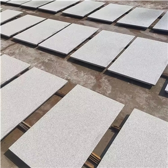 Bush Hammered White Granite G603 Paving Slab Pavement