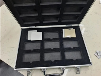 Aluminum  Display Box For Marble-Granite-Quartz-Tiles