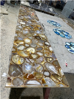 Uruguay Backlit Semiprecious Stone Tiles