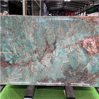 YUANDA Amazon Green Premium Quartzite Slabs