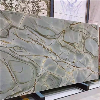 YUANDA Brazil Blue Roma Premium Quartzite Slabs