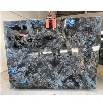 YUANDA Labradorite Lemurian Blue Polished Granite Slabs