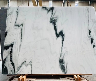 YUANDA Panda White Polished Marble Slabs