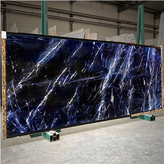 YUANDA Royal Blue Sodalite Polished Granite Slabs
