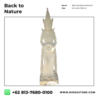 Limestone Garden Decoration Statue