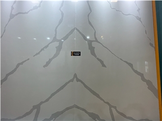 Calacatta Thunder Quartz Slab