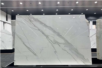 Calacatta White Marble Slab Wall Tiles