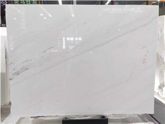 Good Price Greece Ariston White Marble Slab Tiles