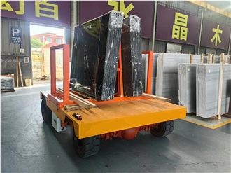 Remote Control Shuttle Cart Loading Move Stone Marble Slab