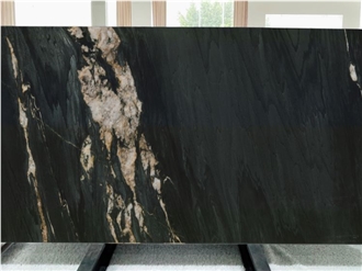 Titanium Black Granite Slabs