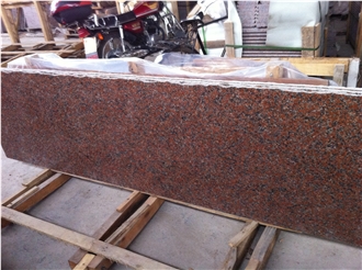 G562 Maple Red Granite Slabs Polished Cut To Size