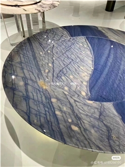 Azul Macaubas Quartzite Round Table Tops