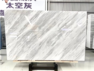 Kavala Marble Slabs Semi White Stone Home Hotel Decoration