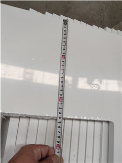 GOLDTOP 2001 Super White Quartz Slabs For Kitchen