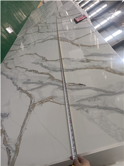 Goldtop Artificial Stone 5066 Fendy Quartz Tiles Slabs