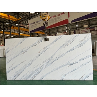 Goldtop Artificial Stone Palissandra Quartz Tiles Slabs