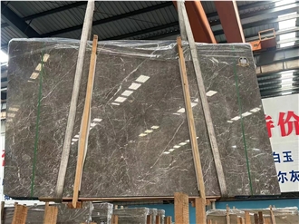 Goldtop New Natural Cyprus Grey Marble Tiles Slabs