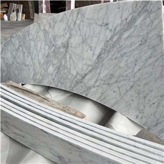 Goldtop New Natural Venato Carrara White Marble Tiles Slabs