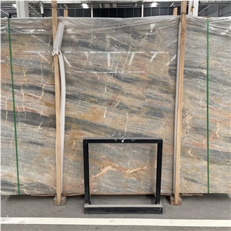Goldtop New Natural Versailles Grey Marble Tiles Slabs