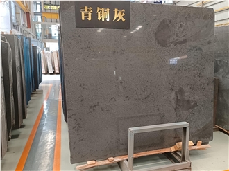 Goldtop New Quarry Natural Bronze Grey Marble Tiles Slabs