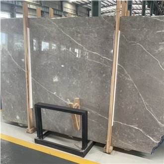 Goldtop New Quarry Natural Bursa Grey Marble Tiles Slabs