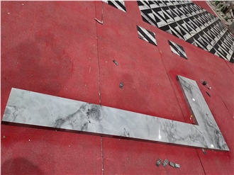 Goldtop New Quarry Natural Calacatta Grey Marble Tiles Slabs