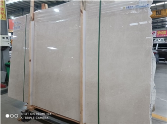 Goldtop New Quarry Natural Crema Uno Light Beige Marble Tiles Slab