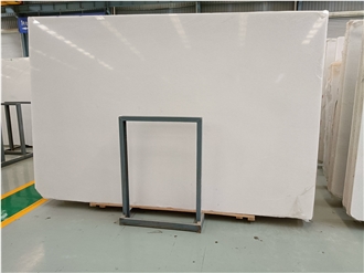 Goldtop New Quarry Natural Crystal White Marble Tiles Slabs