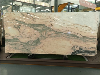 Goldtop New Quarry Natural Fumigate Red Marble Tiles Slabs
