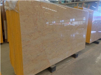 Goldtop New Quarry Natural Golden Rose Marble Tiles Slabs