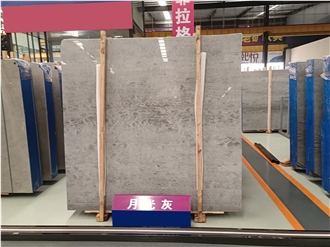 Goldtop New Quarry Natural Moonlight Gray Marble Tiles Slabs