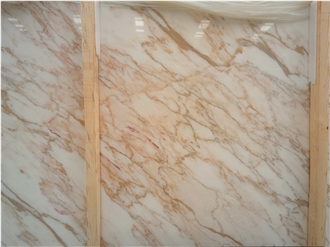 Goldtop New Quarry Natural Net Gold Marble Tiles Slabs