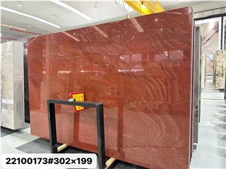 Goldtop New Quarry Natural Nice Style Red Marble Tiles Slabs