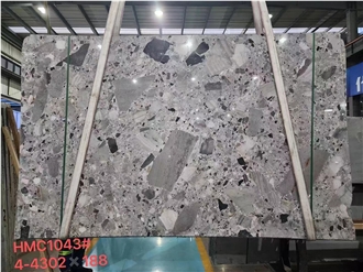 Goldtop New Quarry Natural Pewter Fossil Marble Tiles Slabs