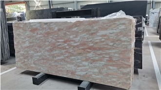 Goldtop New Quarry Natural ROSA NORVEGIA Marble Tiles Slabs