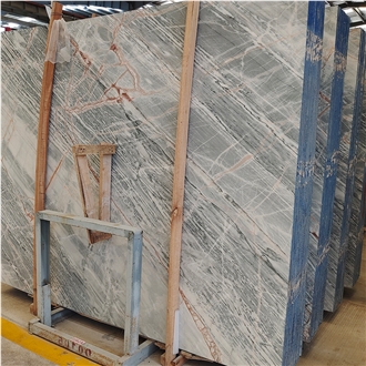 Goldtop New Quarry Natural Space Grey Marble Tiles Slabs