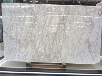 Goldtop New Quarry Natural Statuary White Marble Tiles Slabs