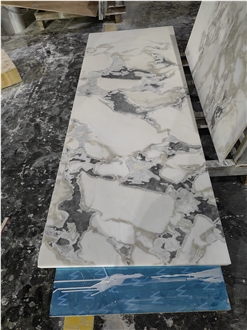 GOLDTOP OEM/ODM Fendi White Marble Half Slabs
