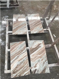 Pop Decoration Material Fantasy Brown Marble Tiles