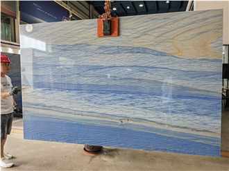 Brazil Azul Macaubas Quartzite Slabs