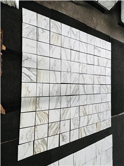 Calacatta Gold Marble 10Mm Thick Tiles