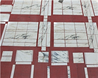 Oriental Calacatta White Marble Tiles