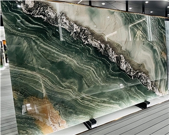 Persian Green Quartzite Slabs