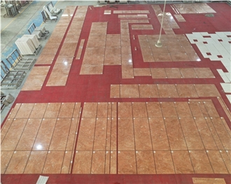 Tea Rose Marble Tiles