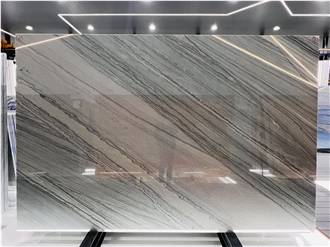 Galaxy Gray Marble Slabs