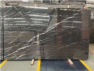 Italian Black Marble Wall Slabs