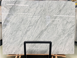 Polished Bianco Carrara Marble Wall Tiles