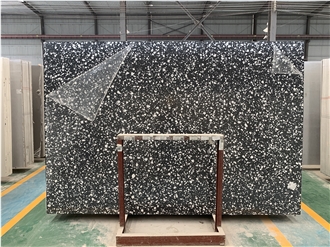 Wholesale Price Slate Stone Panels Terrazzo Floor Tiles