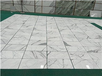 Carrara White Marble Floor Tiles For Project