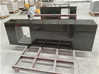 Verde Ubatuba Green Granite Vanity Tops